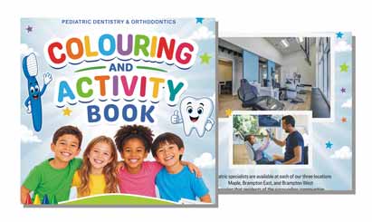 Dental Coloring Book Cover