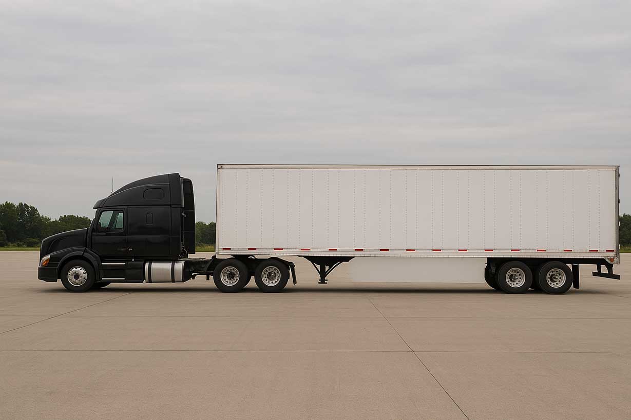 Distribution truck